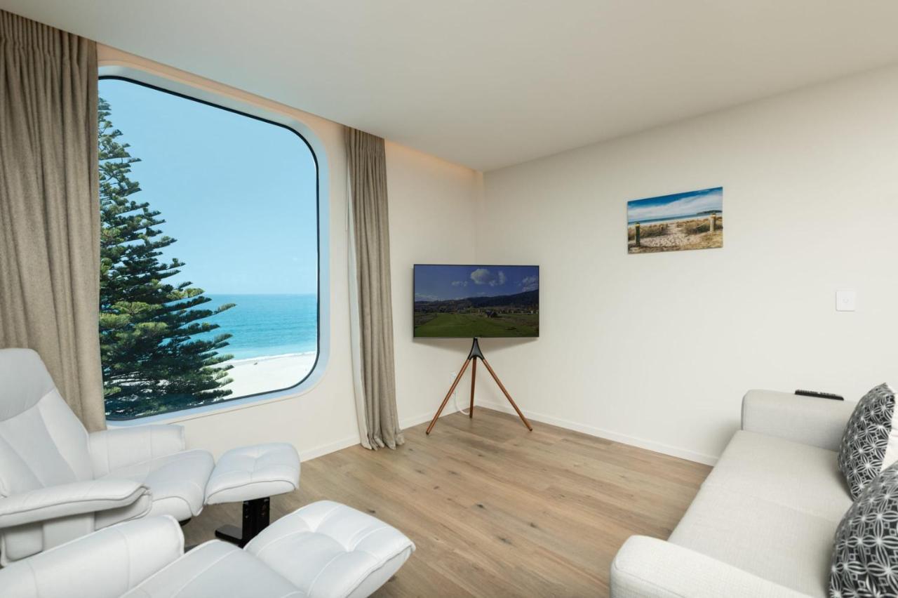 Oceanside Haven Resort With Luxury Sea Views Mount Maunganui Exteriör bild