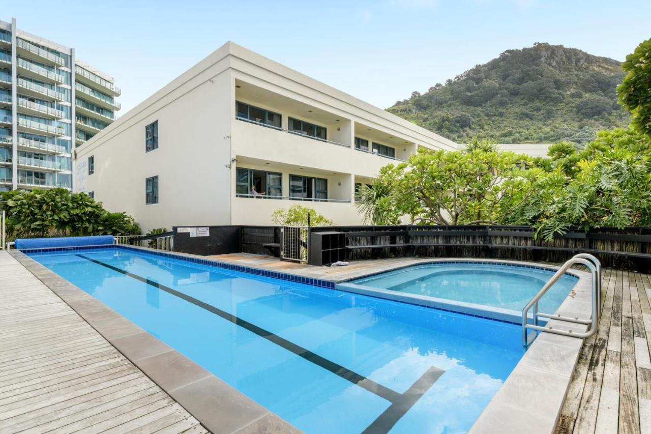 Oceanside Haven Resort With Luxury Sea Views Mount Maunganui Exteriör bild